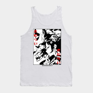 Japanese Anime Aesthetic Cyberpunk Yakuza Tank Top